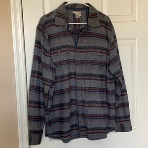 Men’s striped flannel